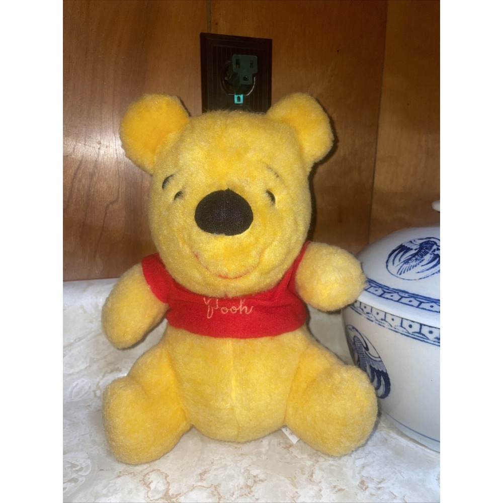 Vintage Disney Sears Gund Winnie The Pooh Plush 12" 70s 80s‎